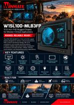 15.6" 4K2K UHD Defence Display W15L100-MLB3FP