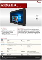 15.6" Intel® Core™ i5-1135G7 Chassis Panel PC W15IT3S-CHA2-1
