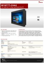 15.6” Intel® Core™ i5 (Tiger Lake) Chassis Panel PC W15IT7T-CHA2-1