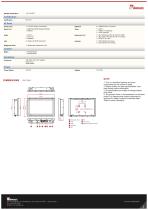 15.6" Intel® Pentium® N4200 Open Frame Panel PC W15IP7T-OFA2-2