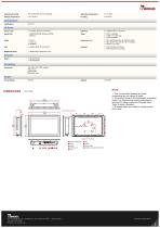 15.6" Intel® Pentium® N4200 PP Series HMI Panel PC W15IP7T-PPA4-2