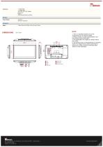 15.6" Multi-Touch Chassis Display W15L100-PTA3-2