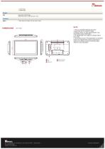 15.6" PoE Chassis Display W15L100-PTA3-POE-2