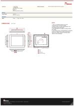 17" Front IP65 High Brightness Display  S17L500-IPA1HB -2