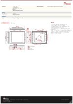 17" Front IP65 Wide Temperature Display S17L500-IPA1WT -2