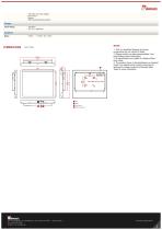 17" Industrial Touch Screen Display R17L500-CHA1WT-2