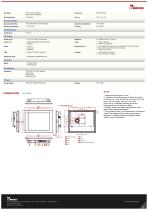 17" Intel® Core™ i3/i5/i7 (Coffee Lake Refresh) Front IP65 Panel PC R17IF7T-IPM1-2