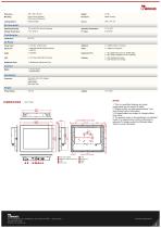 17" Intel® Core™ i5-1135G7 Front IP65 Panel PC R17IT3S-IPM1-2