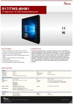 17" Intel® Core™ i5-1135G7 M Series HMI Panel PC-1