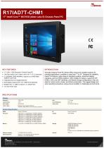 17" Intel® Core™ i9/i7/i5/i3 (Alder Lake S) Chassis Panel PC R17IAD7T-CHM1-1