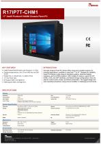 17" Intel® Pentium® N4200 Chassis Panel PC R17IP7T-CHM1-1