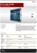 17” Open Frame Display S17L500-OFM1-1
