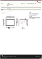 17” Open Frame High Brightness Display S17L500-OFA1HB-2