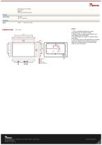 18.5" Chassis High Brightness Display W18L100-CHA3HB-2