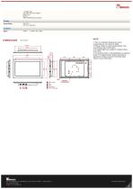 18.5" Front IP65 High Brightness Display  W18L100-IPA3HB-2