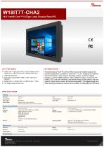 18.5” Intel® Core™ i5 (Tiger Lake) Chassis Panel PC W18IT7T-CHA2-1