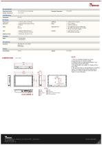 18.5” Intel® Core™ i5 (Tiger Lake) Open Frame Panel PC W18IT7T-OFA2-2