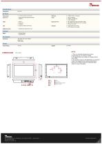 18.5" Intel® Pentium® N4200 Chassis Panel PC W18IP7T-CHA2-2