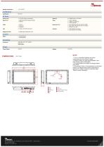18.5" Intel® Pentium® N4200 Open Frame Panel PC W18IP7T-OFA2-2