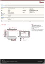 18.5" Intel® Pentium® N4200 Panel Mount Panel PC W18IP7T-PMA2-2