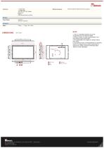 18.5” Open Frame High Brightness Display W18L100-OFA3HB-2