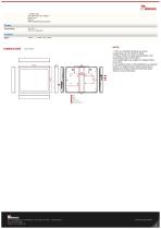19" Chassis High Brightness Display R19L300-CHA1HB-2