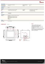 19" Intel Atom® x6413E IP65 Stainless Resistive Chassis Panel PC R19IE3S-65M1-2