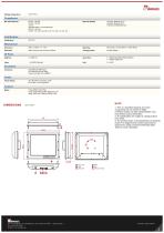 19" Intel® Celeron® N2930 Defence Console Rack Panel PC R19IB3S-RKA3ML-2