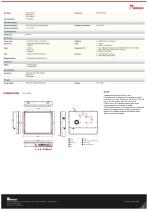 19" Intel® Core™ i3/i5/i7 (Coffee Lake Refresh) Open Frame Panel PC R19IF7T-OFA1-2