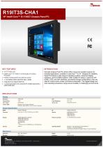 19" Intel® Core™ i5-1135G7 Chassis Panel PC R19IT3S-CHA1-1