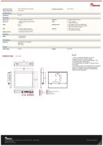 19" Intel® Core™ i5-1135G7 Chassis Panel PC R19IT7T-CHA2WT-2