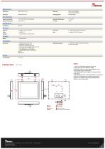 19" Intel® Core™ i5-1135G7 IP69K Stainless P Series Panel PC R19IT3S-SPM169-P1-2