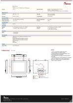 19" Intel® Core™ i5-1135G7 IP69K Stainless PCAP Chassis Panel PC R19IT3S-SPM169-2