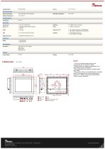 19" Intel® Core™ i5-1135G7 Panel Mount Panel PC R19IT3S-PMA1-2