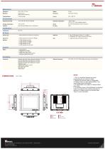 19” Intel® Core™ i5-1235U G-WIN Full IP67 P-CAP Panel PC R19IAD3S-67FTP(HB)-2