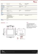 19" Intel® Core™ i5-1235U IP69K Stainless P Series Panel PC R19IAD3S-SPM169-P1-2