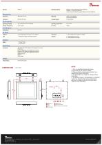 19" Intel® Core™ i5-1235U IP69K Stainless PCAP Chassis Panel PC R19IAD3S-SPM169-2