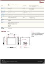 19" Intel® Core™ i5 IP65 Stainless PCAP Chassis Panel PC R19IT3S-SPM1-2