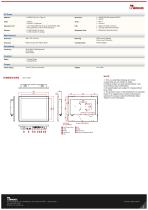 19" Intel® Core™ i5 Standalone Panel PC HMI R19IT7T-GCM1-2
