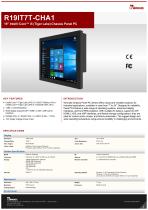 19” Intel® Core™ i5 (Tiger Lake) Chassis Panel PC R19IT7T-CHA1-1