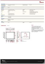 19” Intel® Core™ i5 (Tiger Lake) Open Frame Panel PC R19IT7T-OFM1-2