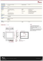 19” Intel® Core™ i5 (Tiger Lake) Panel Mount Panel PC R19IT7T-PMA1-2