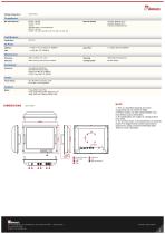 19" Intel® Core™ i7-­8665UE Defence Console Rack Panel PC R19IW3S-MLA3-89-2