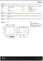 19" Intel® Pentium® N4200 Chassis Panel PC R19IP7T-CHA1-2