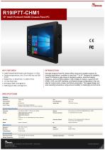 19" Intel® Pentium® N4200 Chassis Panel PC R19IP7T-CHM1-1