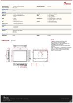 19" Intel® Pentium® N4200 Open Frame Panel PC R19IP7T-OFA1-2