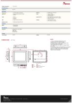 19" Intel® Pentium® N4200 Panel Mount Panel PC R19IP7T-PMA1-2
