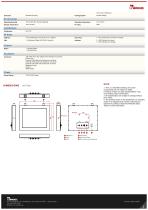 19" IP65 Stainless Panel PC with Intel® Core™ i5 R19IT3S-65M1-2
