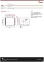 19” Open Frame Display R19L300-OFM1-2
