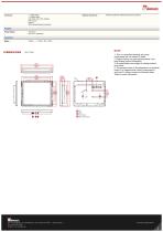19” Open Frame High Brightness Display R19L300-OFA1HB-2